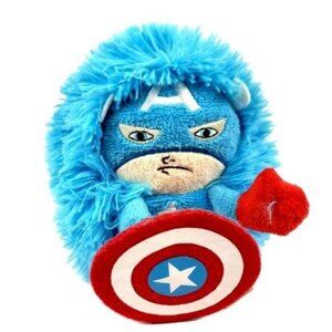 Marvel Avengers Captain America Hideaway Pets 6 inch Plush Ball Superhero